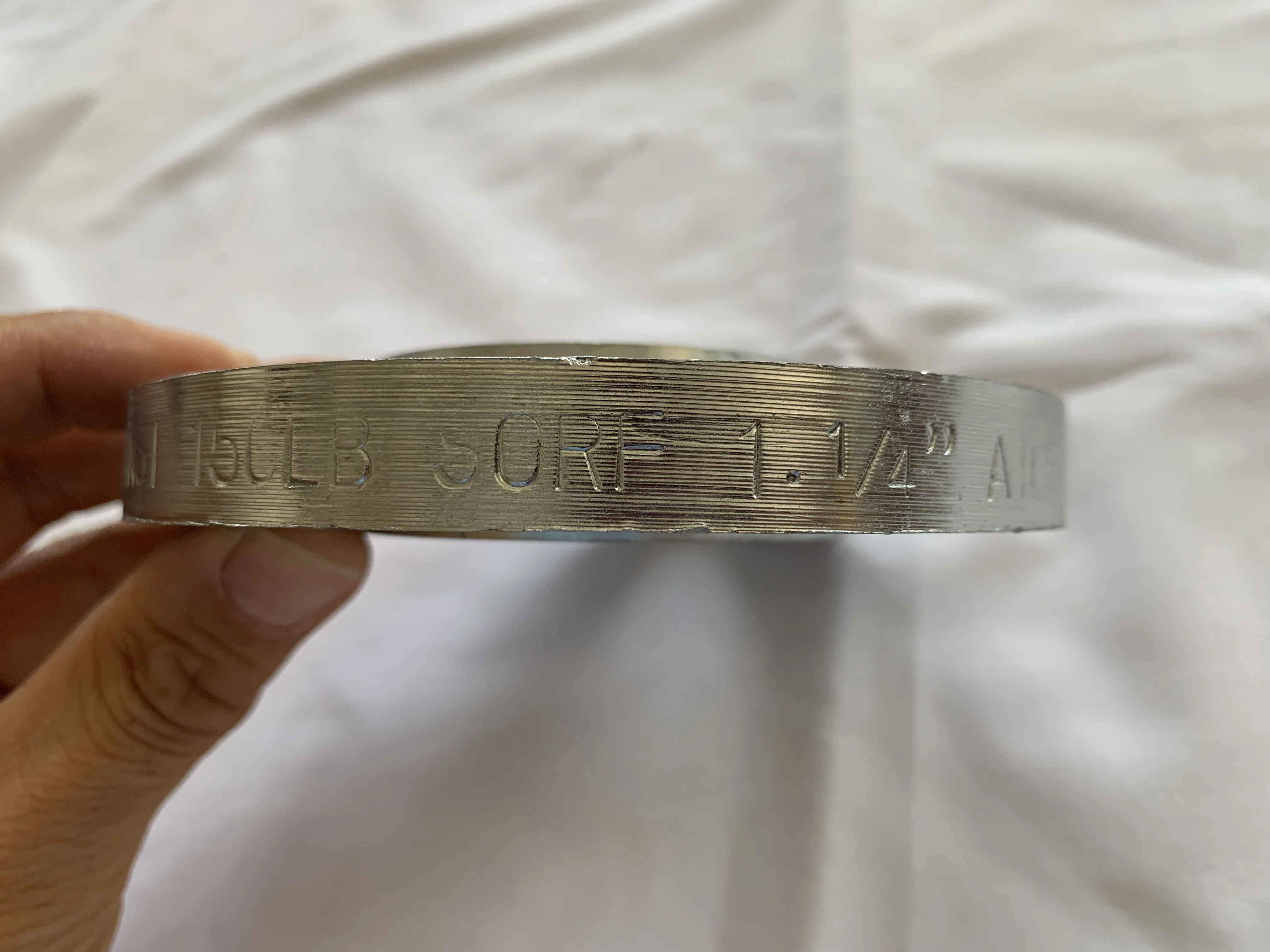 Astm A105 Galvanized Carbon Steel Flange Asme Pad Type Flange slip on Hub