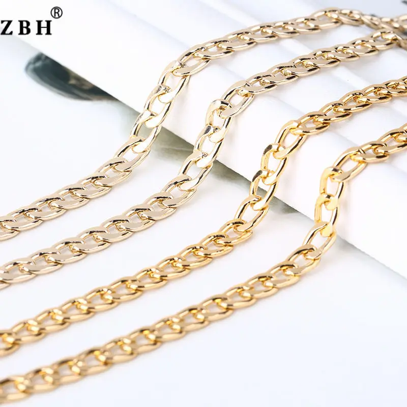Decorative Fashion Jewelry Chain Gold Metal Chain For Bag Accessory