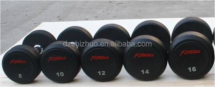 Round rubber dumbbell BWD002