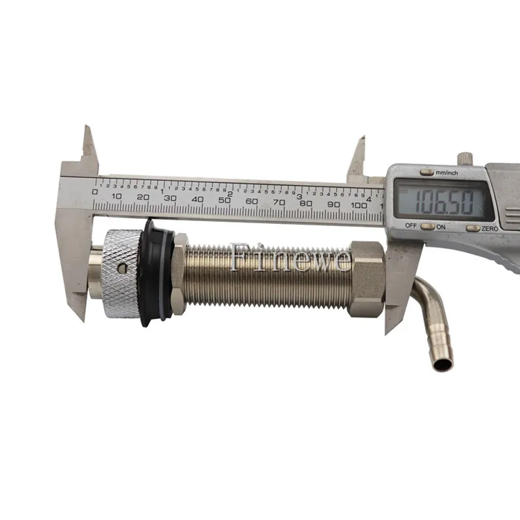 Adjustable Draft Beer Tap Faucet With Handle 100mm Long Shank Home brewing kegging Homebrew Keg Tower Draft Beer Dispenser Tap