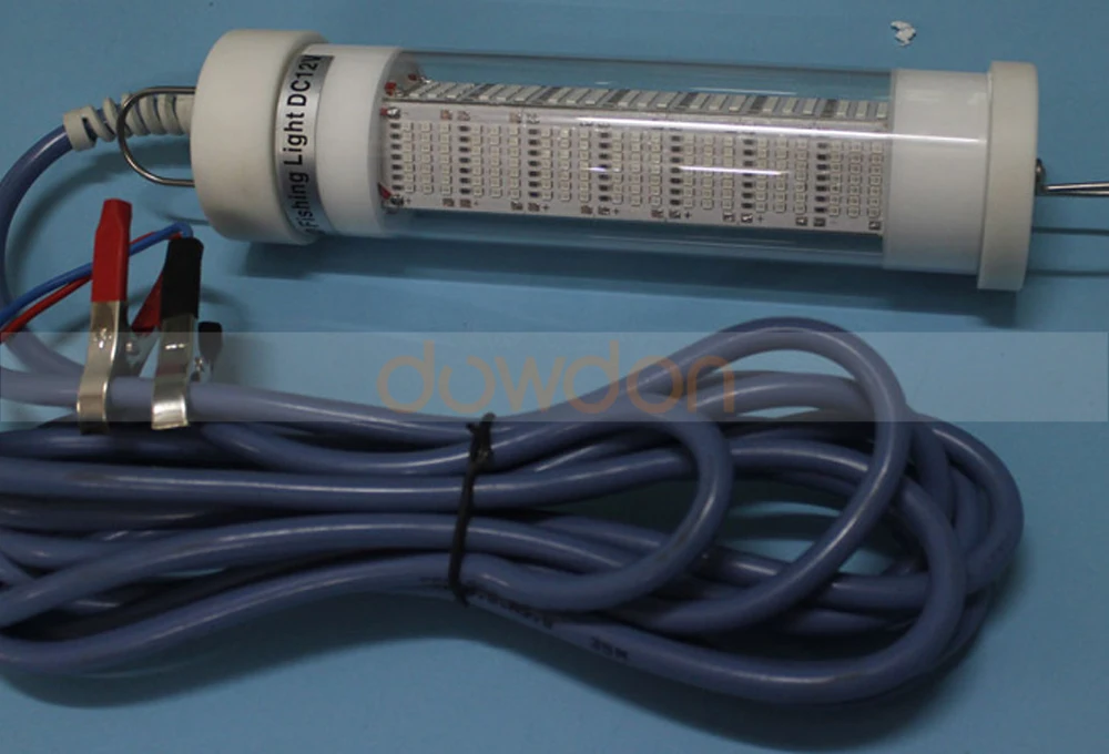 Profession Underwater Green Squid Lamp 200W 300W 400W Led Fish Attracting Fishing Light 12V