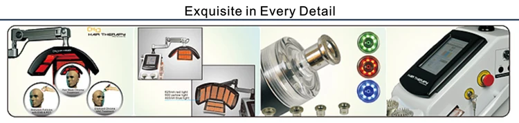 
650nm andrea hair growth laser equipment 