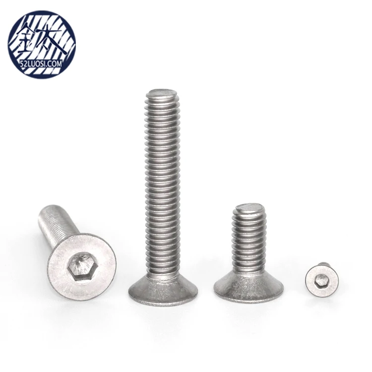 Gr2 Titanium 7991 Socket Countersunk Screw M2 M3