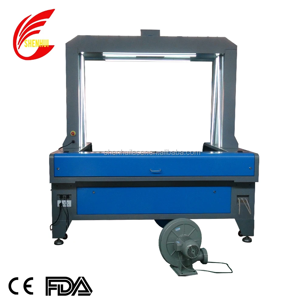 fabric leather 6090 jeans label laser cutting machine with ccd camera