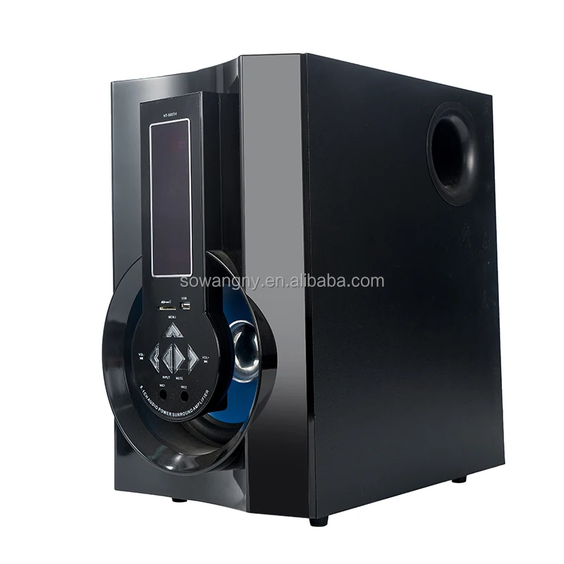stereo 5.1 speaker system multi functional amplifier speaker with power amplifier, usb, quran mp3 player
