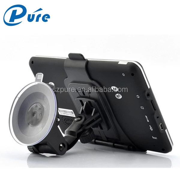 7-inch Car DVR GPS Navigation Windows CE 6.0 GPS Software 800*480 Pixels HD Screen