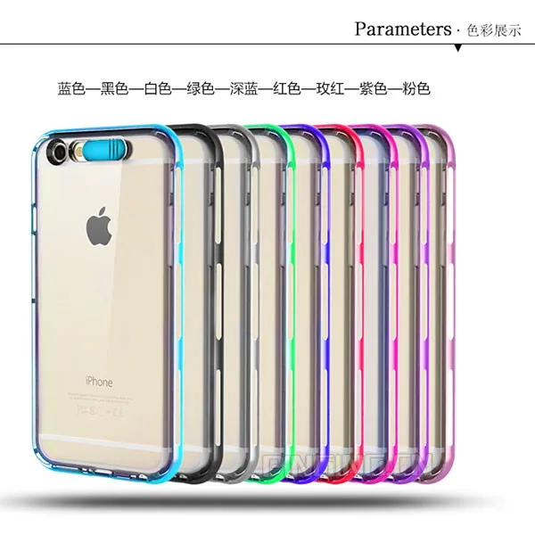 Cell phone calling flashing case for iphone 6plus 6s plus led light flashing case