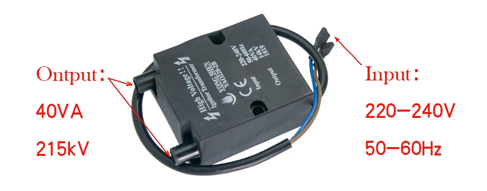 High Voltage ignition Transformer  High Voltage ignitorTransformer YAO220-2B