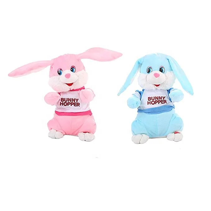 
Cute long eared Electric Music Baby Dancing Rabbit Plush Toys Gift 