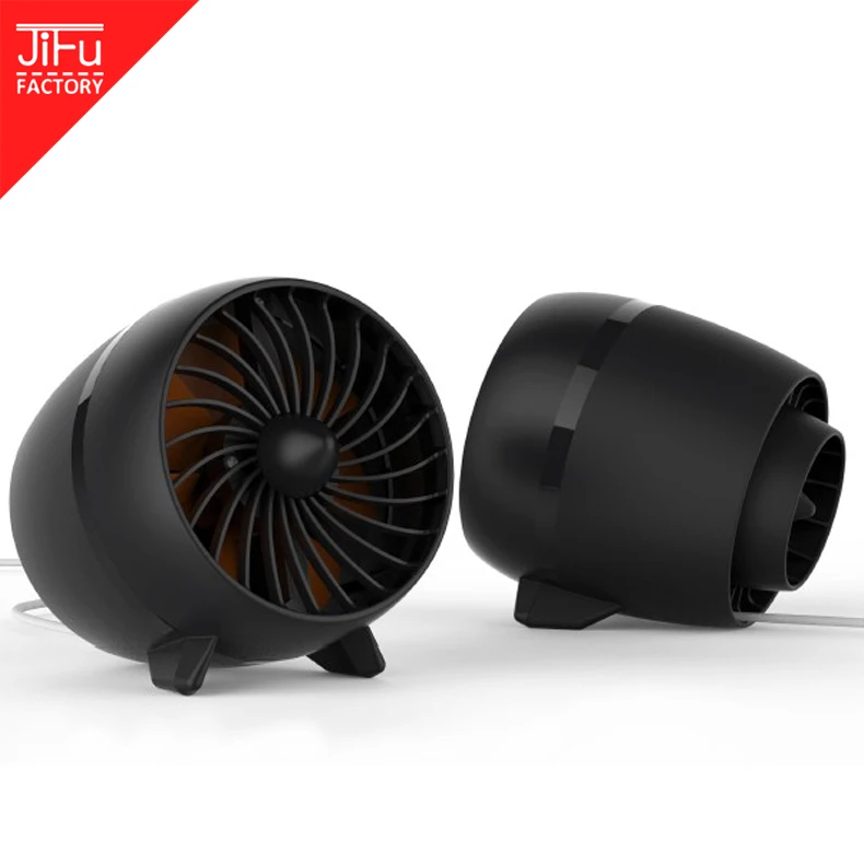 Новый дизайн офисный и семейный мини-вентилятор с двумя лопастями портативный USB-вентилятор запатентованный