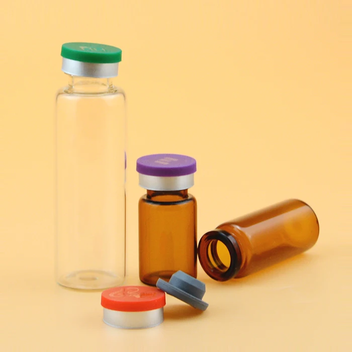 Фармацевтические флаконы ВЭЖХ для инъекций, 1 мл, 2 мл, 3 мл, 10 мл, янтарные прозрачные стеклянные флаконы для стероидов