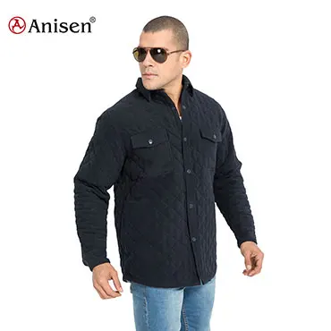 
100% Cotton Plaid Jacket Suitable Flannel Men Shirt 