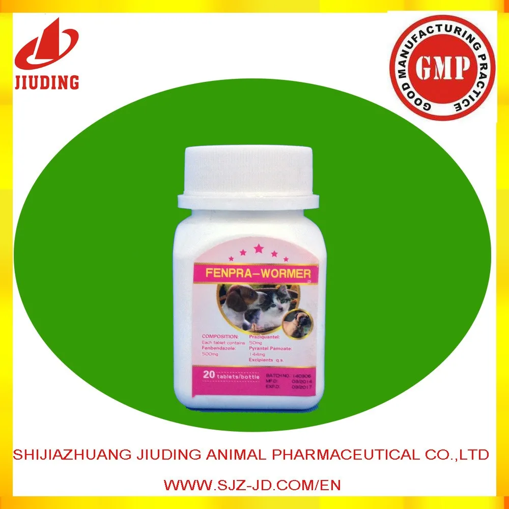 
against worms fenbendazole praziquantel tablets 
