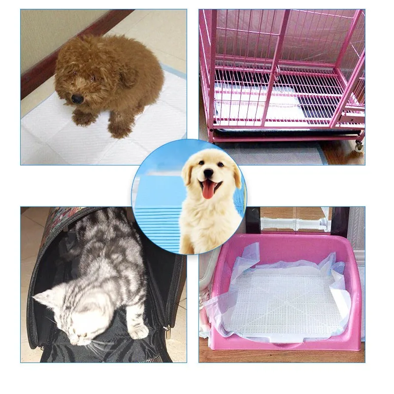 puppy training toilet pee pad A Quality Attractive Price disposable urine absorbent cat bird  training underpad