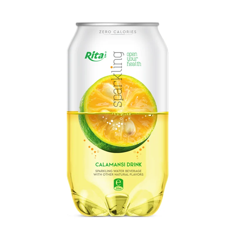 
350mL Pet Can Natural Sparkling Drink Lemon Flavor 