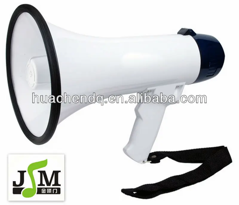 
Tour guide used definition plastic megaphone 