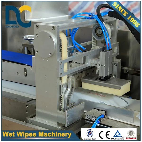 Baby wipes packing machine diaper wipes packing  and lady wipes machine servo machine