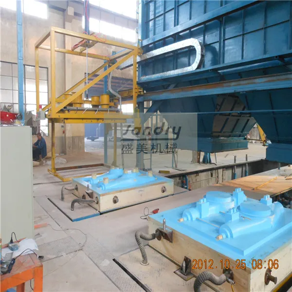 Vacuum processing SG casting moulding foundry machine