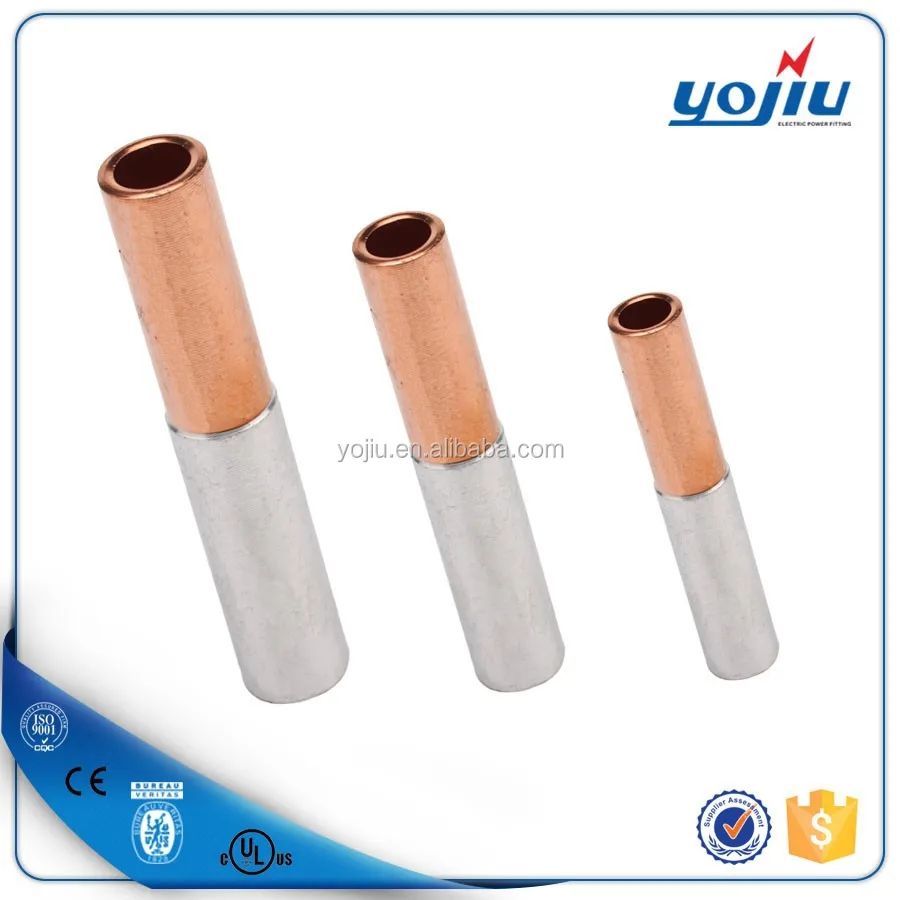 Manufactured by GTL bimetallic types of electrical cable couplings/bimetallic wire connector