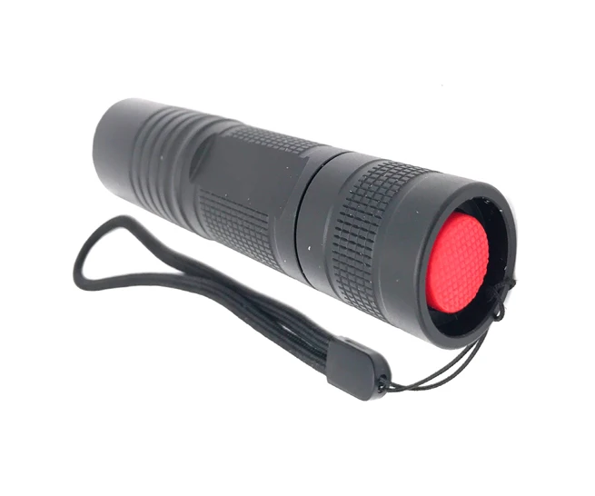 Super bright tactical 3w 300Lumens  high power zoomable usb rechargeable torch led flashlight