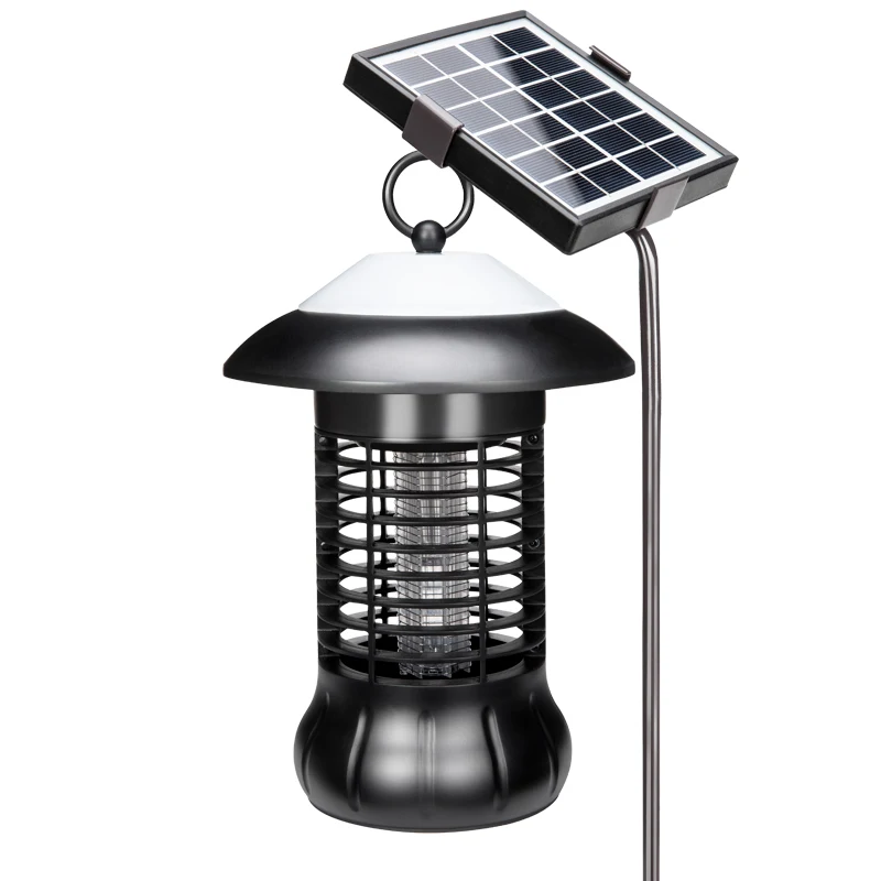 
2019 New Developed Outdoor Mosquito killer lamp Garden Bug Zapper New Solar Products 