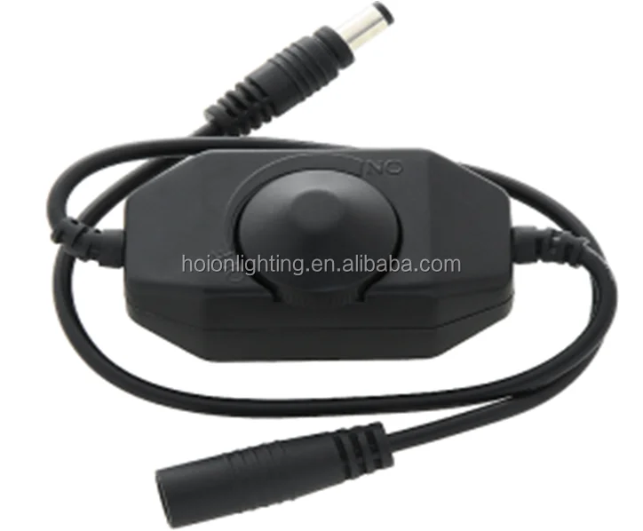 12v 24v rotary small inline led dimmer single color mini led dimmer 3 years warranty