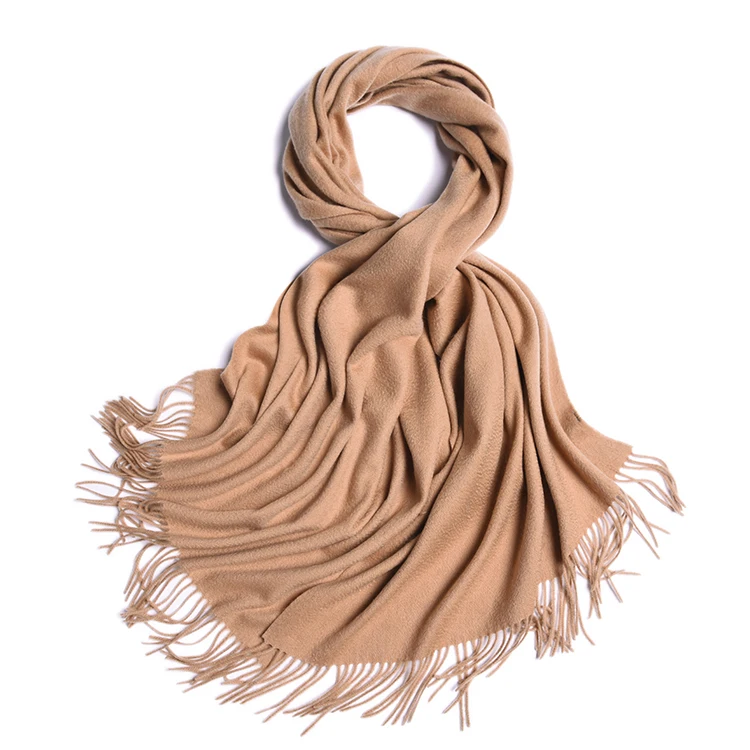 
2019 Factory Wholesale Fashion custom design colorful solid plaid acrylic cashmere wool scarf 