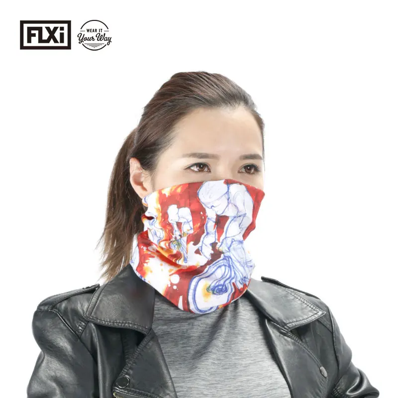 FLXi Завод Многофункциональный Оптовая Продажа Бесшовных Труб Дышащий Лицо Шарф Бандана