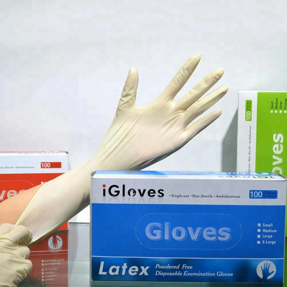 Malaysia i-Glove Guantes de latex medica guantes de latex disposable glove