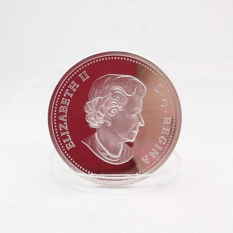 Custom new zealand coin queen elizabeth ii gold silver souvenir coin