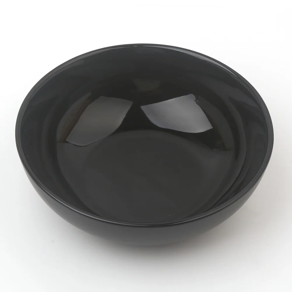 Wholesale 3PCS Black Color Chaozhou Manufacture Ceramic Porcelain Dinnerware Set