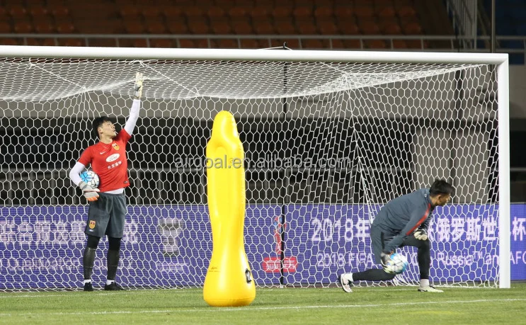 AirGoal Sports training equipment, inflatable soccer dummy, handball dummy