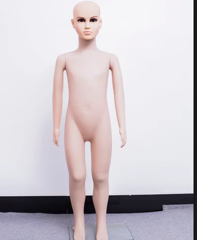 Wholesale kids dress model plastic egg head child mannequin