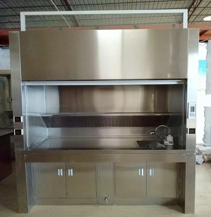 Stainless steel 304 fume hood/ventilation cabinet
