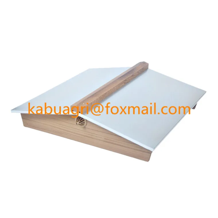 wholesale Western Red Cedar National beehive gable roof beehive lid cedar