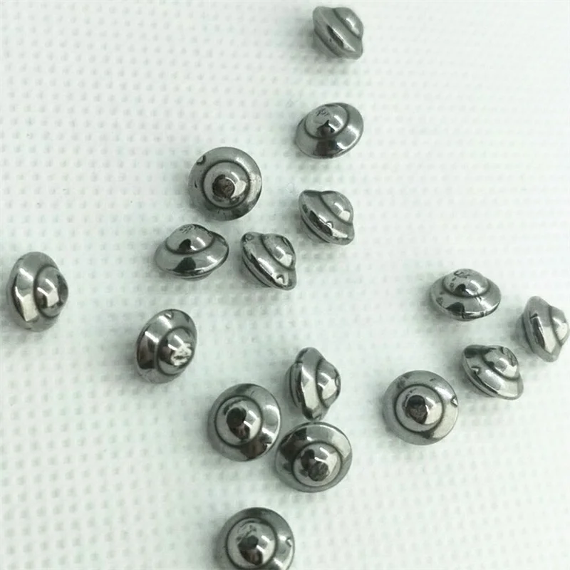 chrome stainless ballcone oval Ex-stock 5mm*7mm flying ball mill grinding media