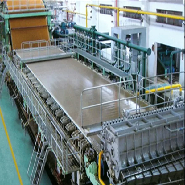 High Speed 3800mm 205tons Kraft Liner Paper and Duplex/ Fluting Paper Production Line