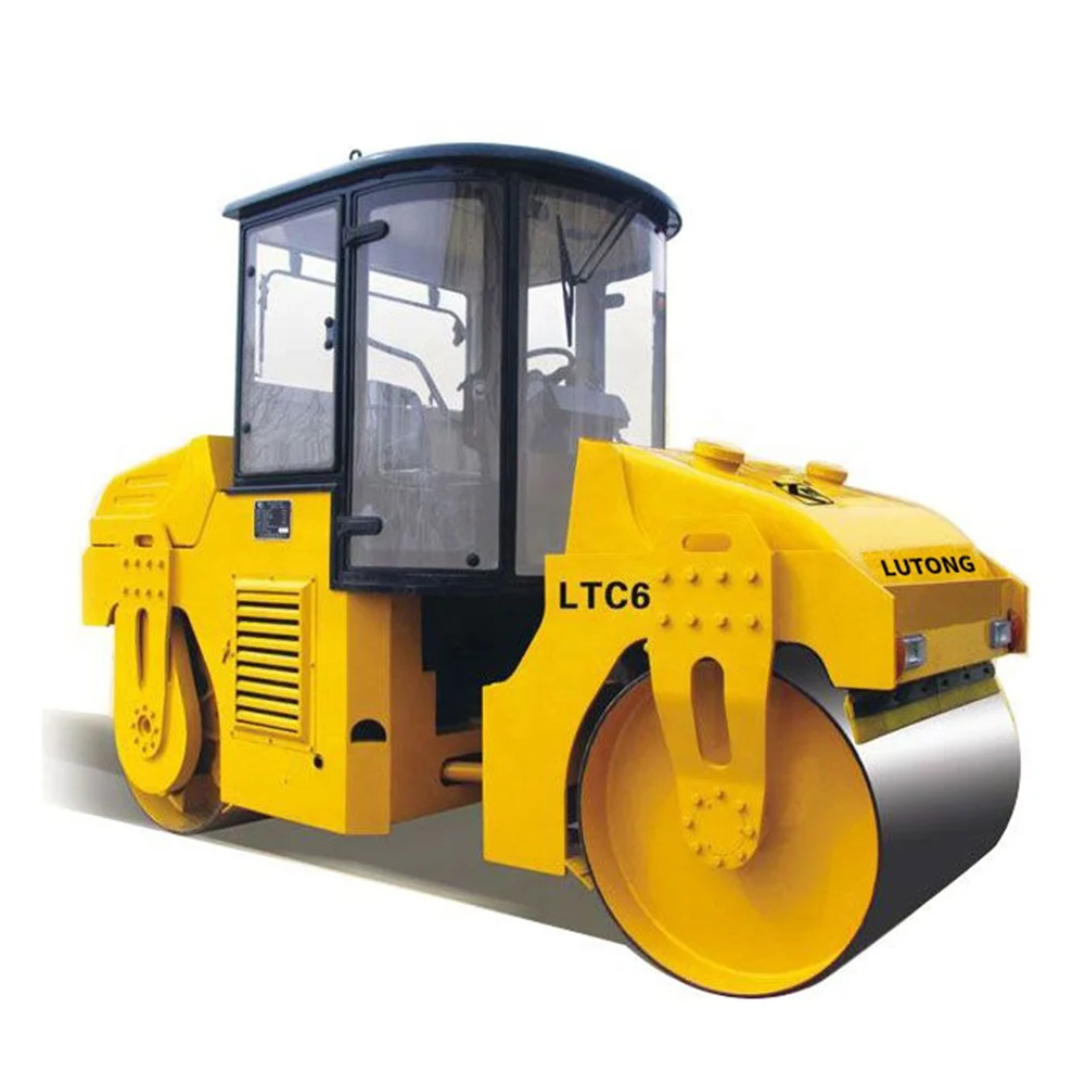 Lutong LT207G 7ton Pneumatic Tyre Drive Single Drum Vibratory Road Roller