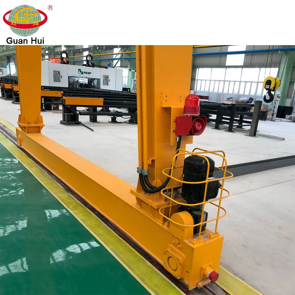 
electric hoist 20t gantry crane with cantaliver 