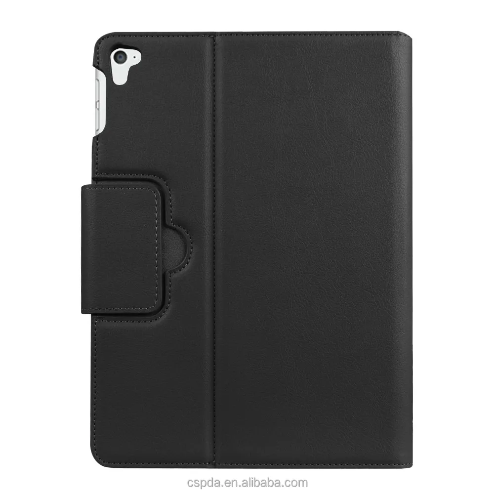 
Eco-friendly pu leather magnetic Stand Case Cover for ipad pro 9.7 inch tablet with machine frame 