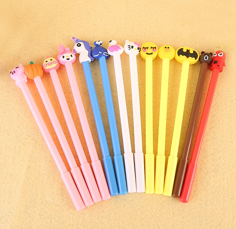 
Creative Stationery PVC Cartoon Gel Ink Pen For kids 