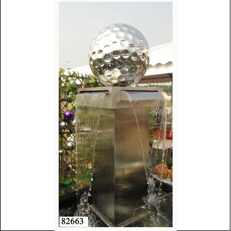 Wholesale 1.5 Meter Weather Resistant Steel Japanese Garden Water Fountain garden pond fountain