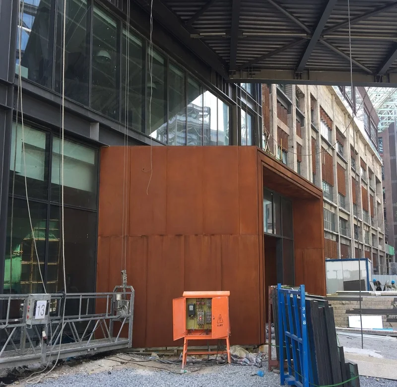 Стальная настенная панель Corten 3 мм CORTEN B облицовочная цена m2