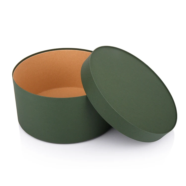 Hot item promotional circle shape cardboard paper box paper for Macaron Cake