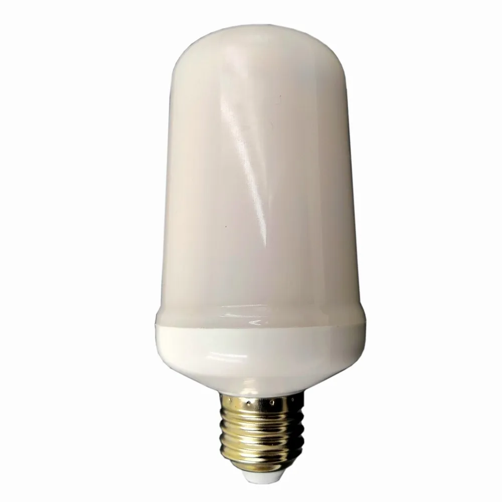 
2021new arrival WISH hot selling 4 modes colorful flame effect led bulb, 4-7W with aluminum hetsink and gravity sensor 