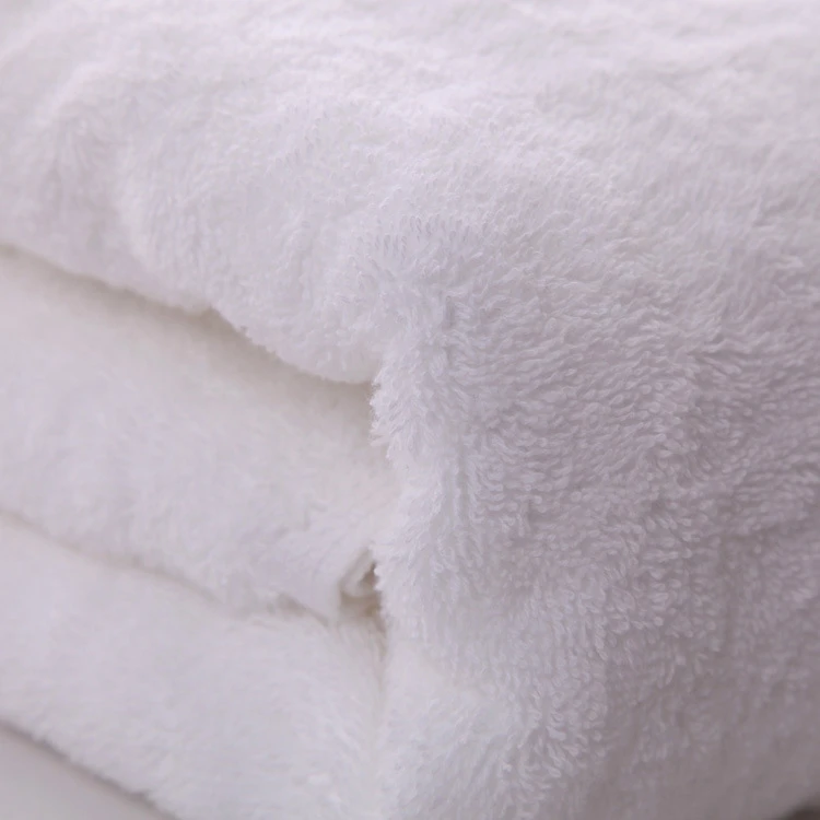 Soft 80x160cm 16s/1 Cotton 100% Cotton Cheap Plain Bath Towels White 800gsm Towels Bath Towels 100% Cotton Hotel for Adult