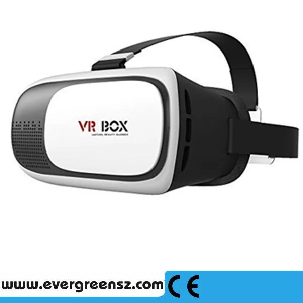 2-го Поколения Расширенная Версия VR Виртуальная Реальность 3D Видео Очки Google Box Регулируемый Шлем VR Гарнитуры