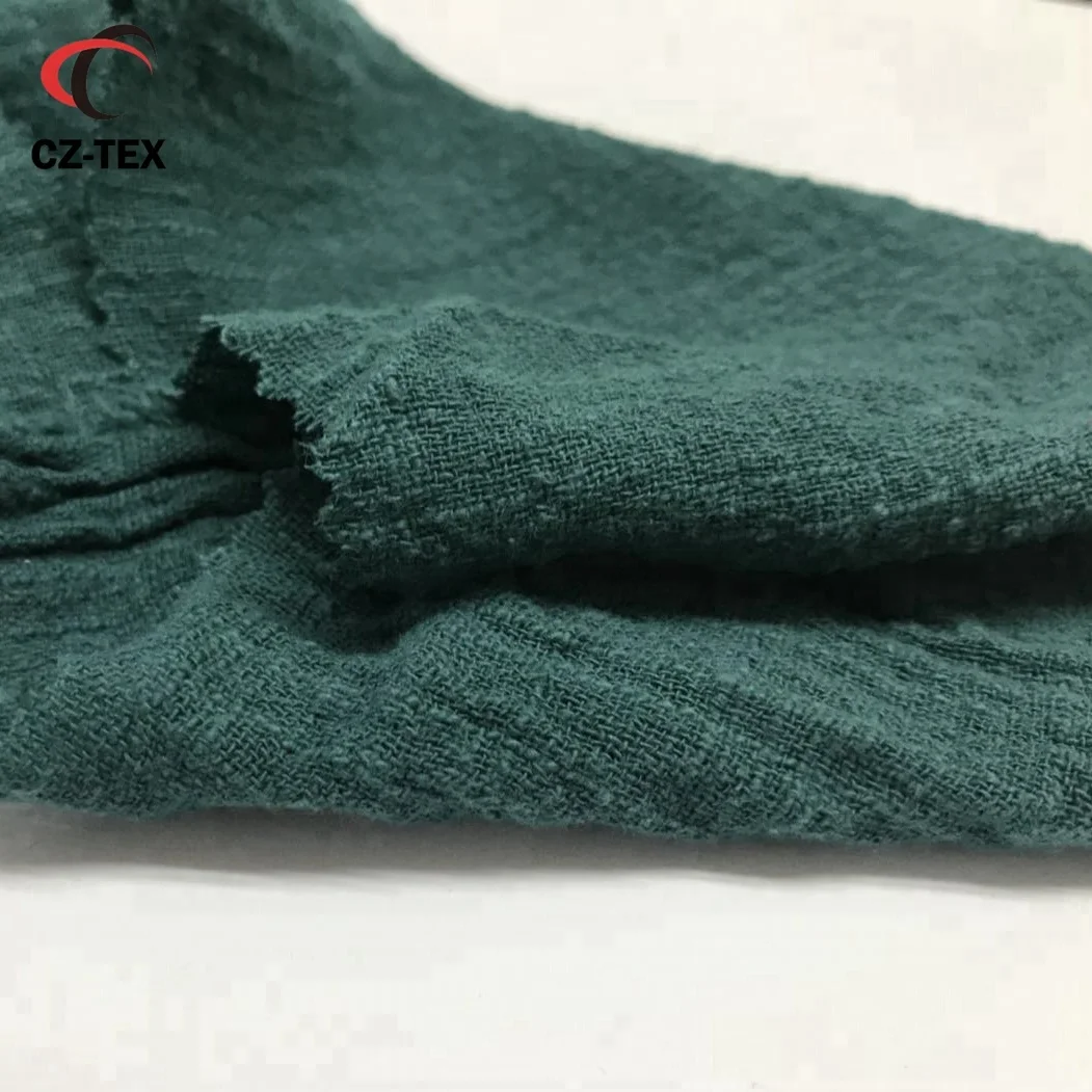 
2021 new design fashion fabrics pure cotton gauze fabric for summer women dresses 