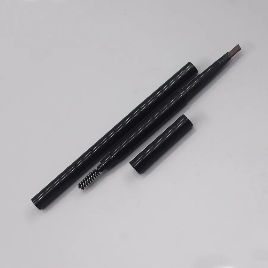 New Double-headed Ultra-fine Waterproof Eyebrow Pencil Triangle Eyebrow Pencil automatic round eyebrow pencil