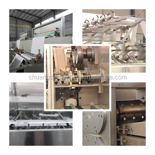 CD-1828I CE Certification and Wet Napkin Machine Product Type wet wipes manufacturing machine